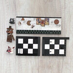 Five Nights at Freddy’s FNAF LEGO-Compatible Figure + Floor Plate Lot